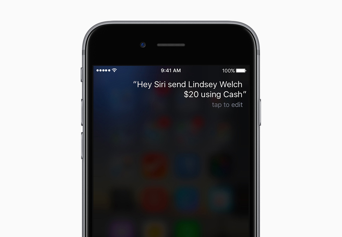 是的Siri，付款很漂亮
